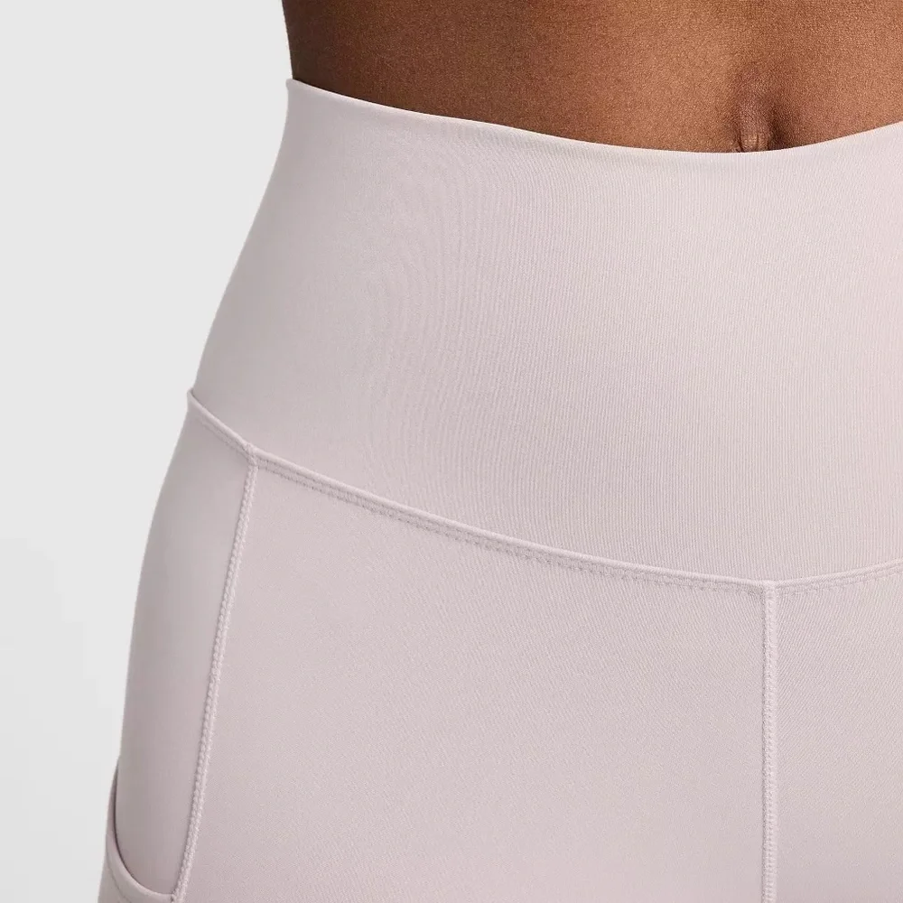 New size Nike Women's One High-Waisted 7/8 Leggings with Pockets - Picture 3 of 7